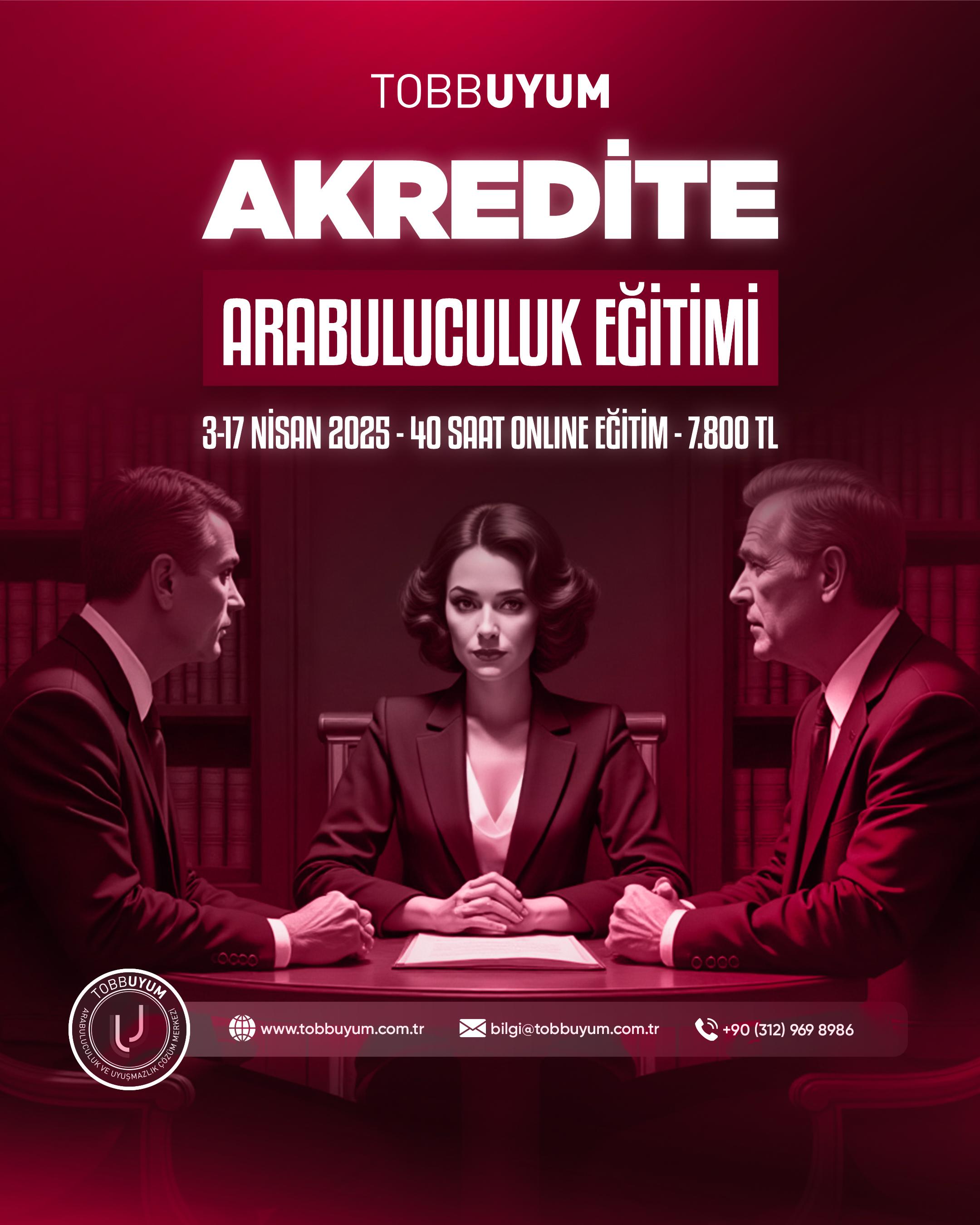 TOBBUYUM AKREDİTE ARABULUCULUK EĞİTİMİ
